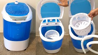 Foldable Washing Machine Review 2020  Does it work？ [upl. by Sucramel788]