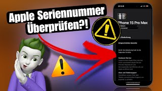 So kannst du deine Seriennummer von deinen Apple Geräten iPhone iPad etc auf Echtheit überprüfen [upl. by Shellie]