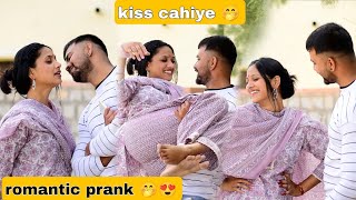 romantic prank 🤩  prank on girlfriend 😍 gone romance 😘 veersamratvlog [upl. by Bartle953]