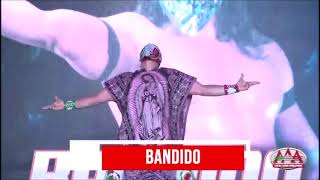 BANDIDO c vs LAREDO KID vs FLAMITA  AAA Highlights [upl. by Adnwahsor]