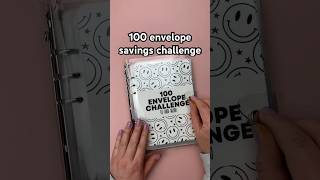 100 envelope savings challenge binder 100envelopechallenge savingschallenges cashstuffing saving [upl. by Ajit]