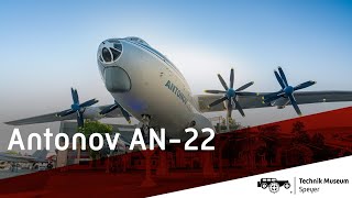 Antonov AN22  Technik Museum Speyer [upl. by Anerol855]