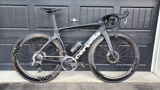 2021 CERVELO S5 54 SRAM RED AXS ENVE 56 [upl. by Neesay734]