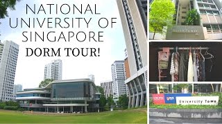 National University of Singapore Dorm Tour  Utown Residence [upl. by Simonette]