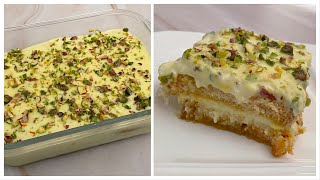 15 Minutes Dessert Recipe With 2 Cups Of Milk  Instant Malai Cake 15 मिनट मे बहुत स्वादिष्ट मिठाई [upl. by Vicki316]