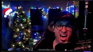 livin on a prayer by bon jovi and Its Christmas by Foret De Vin sung by Brendon Urie end of stream [upl. by Yerffej]