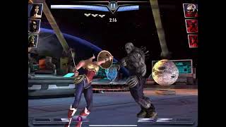 Blackest Night Martian Manhunter Challenge Battle 3 Injustice Gods Among Us Mobile [upl. by Eduj759]