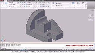 AutoCAD 3D Objects Modeling Tutorial for Beginners  AutoCAD 2010 [upl. by Irap]