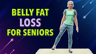 27Minute Belly Fat Loss For Seniors Over 60 [upl. by Kerat]