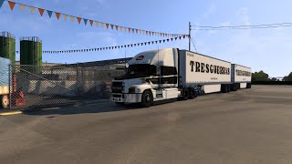 ¡Mack Anthem  Full Cajas Secas  Fertilizante 28 t  American Truck Simulator ats traileros [upl. by Mages]