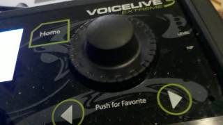 Voicelive 3 e Extreme Configurando Harmony segunda voz e salvando preset personalizado [upl. by Ramah]