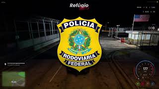 REFÚGIO FIVEM Corredor Ilegal venceu na corrida mas não da polícia PRF [upl. by Mychael]