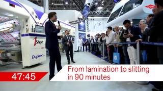 Dow and Nordmeccanica at Drupa SYMBIEX™ and Duplex SL One Shot™ [upl. by Zaneta845]