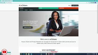 How to open an eCitizen account in Kenya [upl. by Araeit]