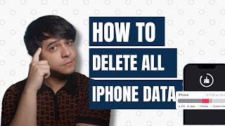 How To Completely Delete ALL iPhone Data Before Selling It Or Giving It Away [upl. by Adriane]