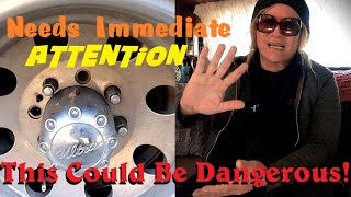 WHAT HAPPENED Serious Motorhome Situation  Broken Lugs RV Need Fixed Immediately [upl. by Padraig]