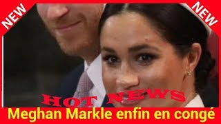 Meghan enfin en congé maternité elle n’apparaîtra plus en public avant la naissance du bébé [upl. by Berthe]