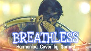 Breathless  Shankar Mahadevan  Harmonica Cover by amrat [upl. by Eelytsirk]