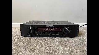 Marantz NR1402 51 HDMI Home Theater Surround Receiver [upl. by Notniuqal]