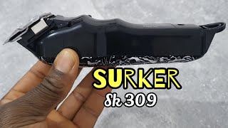 Unboxing Surker SK 309  Live Haircut  RPM Test [upl. by Mlohsihc]