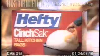 VINTAGE COMMERCIAL  HEFTY  1990S [upl. by Aihsyak]