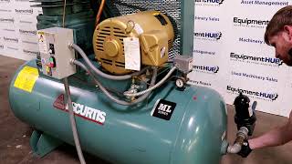 FS Curtis Masterline Series 15HP 120 Gallon Two Stage Air Compressor [upl. by Miltie329]