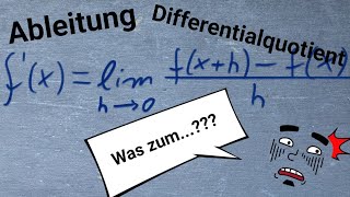 Differentialquotient kompakt  Ableitung einer Funktion verstehen [upl. by Raine784]