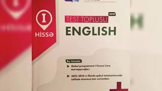 İngilis Dili Test Toplusu 2018 1ci hissə cavablar [upl. by Neille]