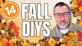 14 Fall DIYs Fall Wreaths and Décor Fall Compilation  diy DavesWreaths [upl. by Spatola]