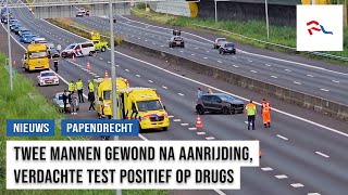 112nieuws ongeluk op A15 en explosie in Zwijndrecht [upl. by Cristian]