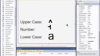 Visual Basic 2010 Express Tutorial 18  Form Setup and KeyPresses  SpeakABCs 211 [upl. by Rollins630]