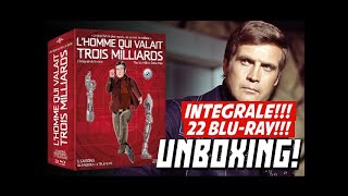 LHOMME QUI VALAIT 3 MILLIARDS ★ COFFRET BLURAY INTÉGRALE DE LA SÉRIE CULTE DES ANNÉES 70 UNBOXING [upl. by Evadne860]