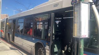 MTA NYCT Bus 2013 Novabus LFSA 5357 on Bx35 to WEST FARMS RD JENNINGS ST VIA E 167169 ST [upl. by Aihsemek657]