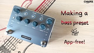 Neural DSP Nano Cortex for BASS  Making a preset without the APP  Pitch Shifter Delay amp Chorus [upl. by Ailesor]
