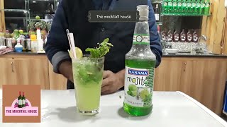 Virgin mojitovery easy mocktail [upl. by Kalina]