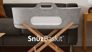 SnuzBaskit The Moses basket reinvented [upl. by Airdnaxela]