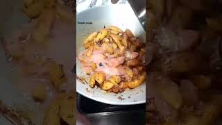 Aaaloo ki tasty or spicy sabji ki recipe1minrecipe recipe desitadka [upl. by Iniretake]