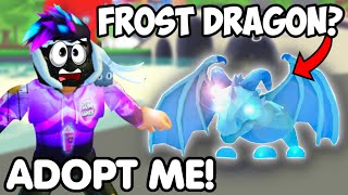 Gifting Frost Dragon❄️ Valuable Pets To Viewers Live In Adopt Me [upl. by Cassiani121]