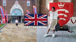 FIRST DAY IN UNIVERSITY VLOG  MIDDLESEX UNIVERSITY  LONDON [upl. by Attenwahs535]