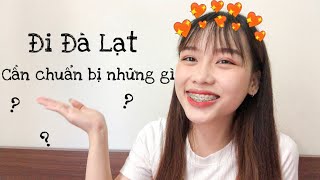 Đi Đà Lạt cần chuẩn bị những gì  ĐI CÙNG NA RI  Vlog 12 [upl. by Haland]