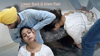 Lower Back Pain amp Knee Pain Helped deepchiropractor kneepain backpain gonstead [upl. by Tanny776]