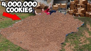 Giving My 4000000th Subscriber 4000000 Cookies [upl. by Sheets]