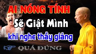 Đừng để NÓNG GIẬN 1 Phút rồi ÔM HẬN 1 Đời Cách Kiềm Chế Cơn Nóng Giận hiệu quả  HTThích Trí Quảng [upl. by Enelrihs]