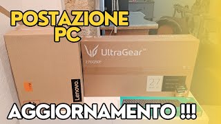 Aggiornamento e nuova postazione PC [upl. by Uzial341]