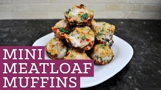 Mini Meatloaf Muffins  Mind Over Munch [upl. by Otnicaj]