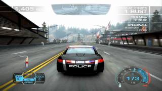 Need for Speed  Hot Pursuit  Cop Gameplay  Summit Assault [upl. by Warms32]