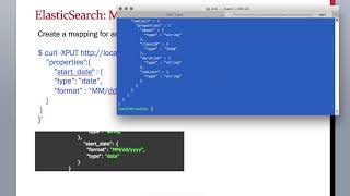 413 ElasticSearch Training  Create a Mapping for ElasticSearch [upl. by Shiroma]