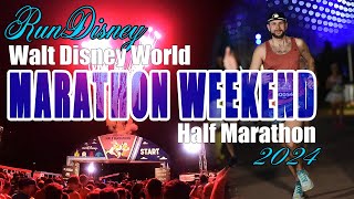 They Shortened the Course RunDisney Walt Disney World Half Marathon 2024 [upl. by Jeconiah32]