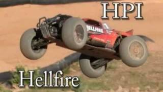 HPI HELLFIRE TRACK TEST [upl. by Sirad]