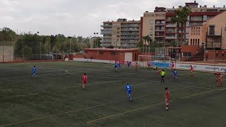 Escola Valls Futbol Club A vs Cambrils Unió CE B  1  1   Cadet primera 220423 [upl. by Floro]